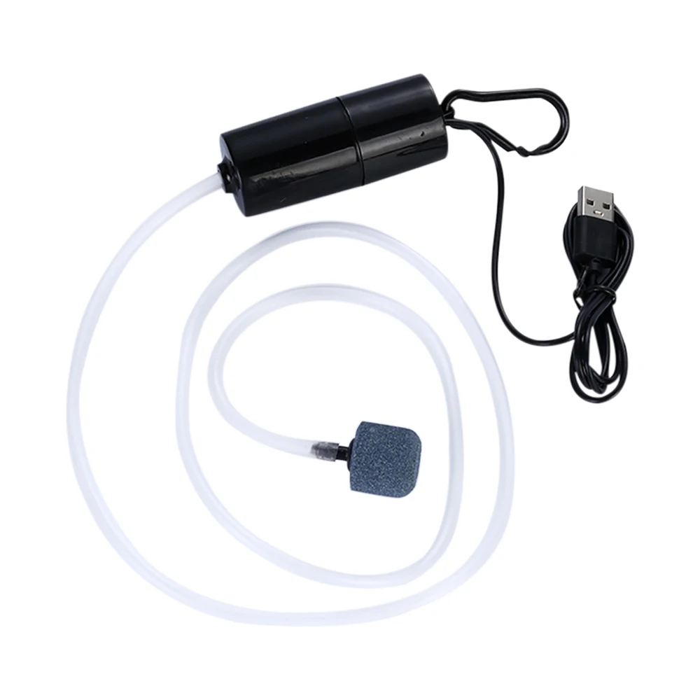 Aquarium Oxygen Air Pump Portable USB Silent Air Pumps With Stone Fish Tank Aerator Mini Oxygen Pump Aquarium Accessories aquarium air pump fish tank oxygen pump fish tank pump