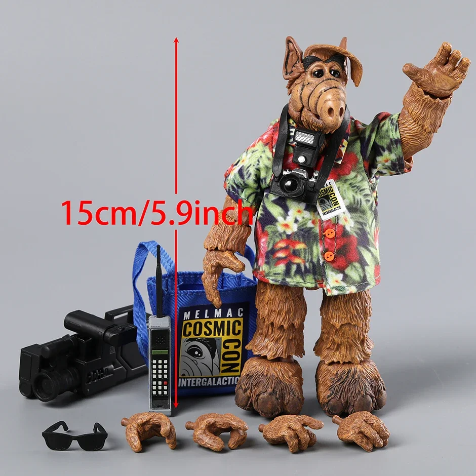 SDCC 2023 NECA Cosmic Con Alf Exclusive Action Figure
