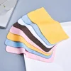 5/10pcs Suede Glasses Clean Microfiber Glasses Cleaning Cloth Multi-color Lens Phone Screen Cleaning Wipe Eyewear Accessories 2
