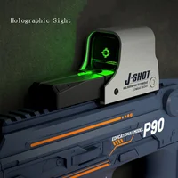 Automatic Toy Submachine Gun (P90) Electric EVA Soft Flyer Launcher High Speed Continuous Foam Blaster 2