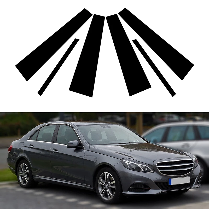 ޸  EŬ W212  E200, E220, E250, E300, E350, AMG 2010-2016  ڵ  Ʈ ¦ â Ʈ Ŀ ƼĿ, 6 