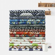 

Cotton Linen Fabric Sofa Curtain Background Fabric Linen Tablecloth Plaid Flower Cloth Clearance Sale Fabric