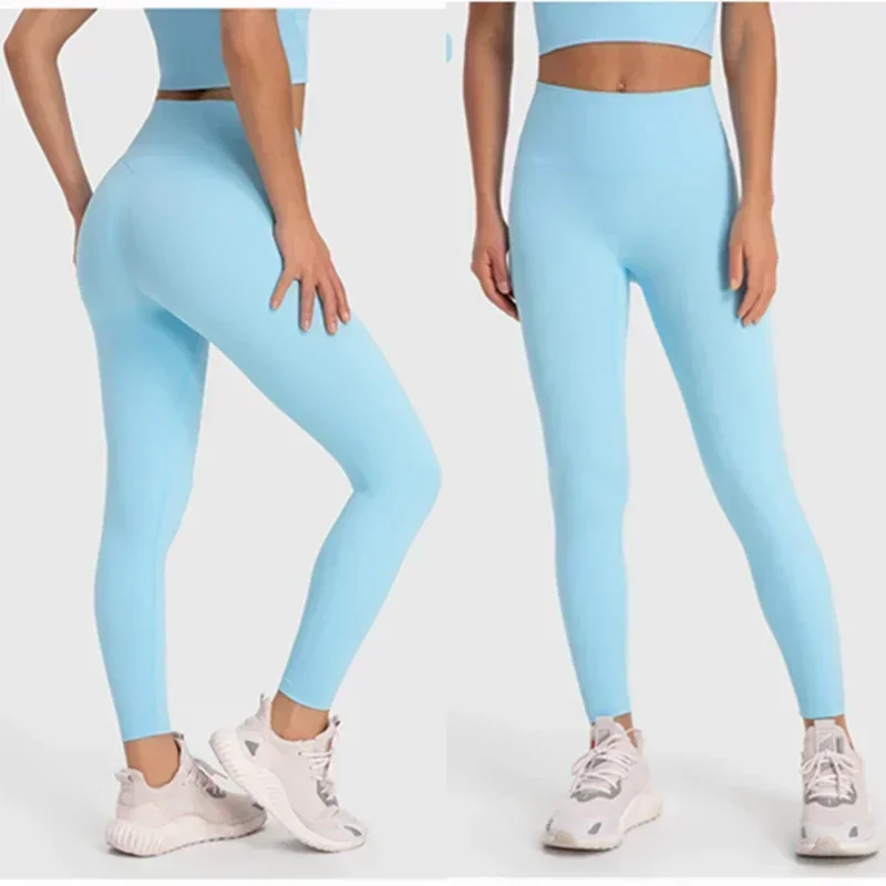 Align Pants Women Sport Yoga Legging Nude Gym Fitness High Waist Tights Workout Running Naked Feeling No Front Seam Leggins
