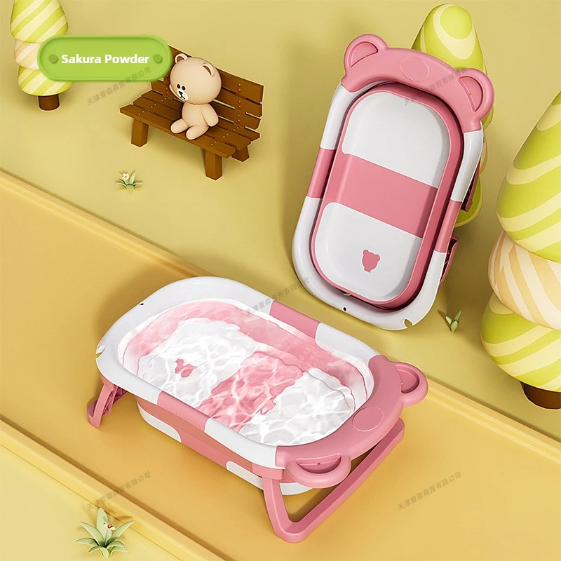 Newborn Baby Bath Tub Intelligent Temperature Display Household Bebes Bathtub Baby Products