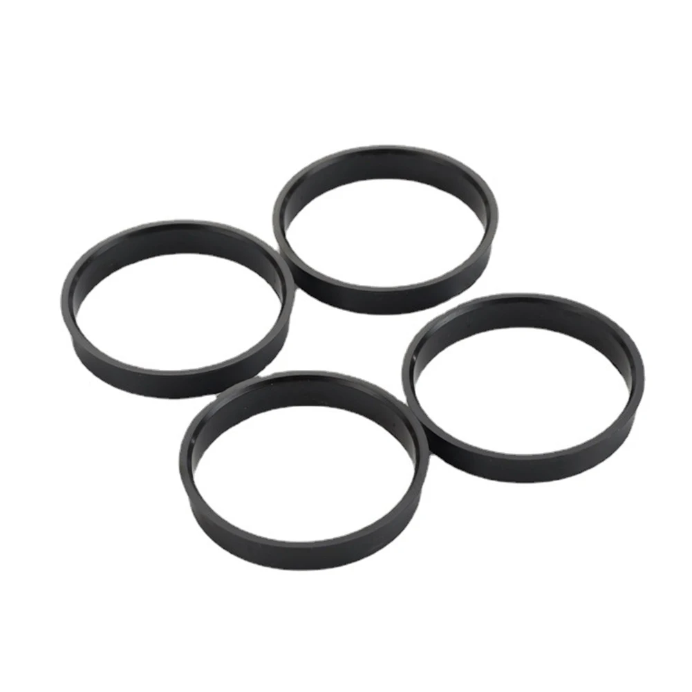 Hub Centric Rings 66 6mm to 57 1mm Improve Driving Performance Reduce Vibrations Compatible with For Skoda For Nissan Set of 4