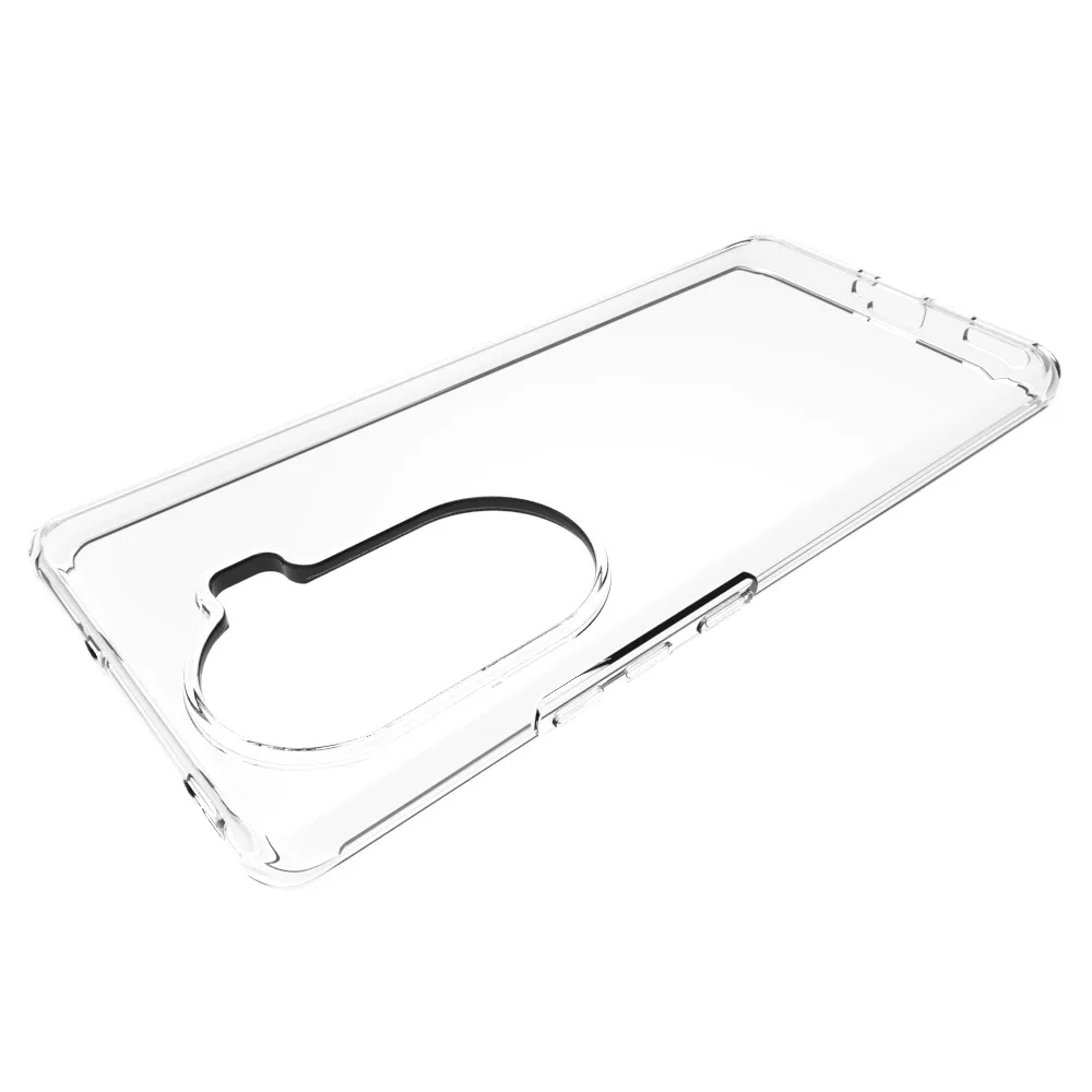 Ultra Thin Clear Silicone TPU Soft Back Cover