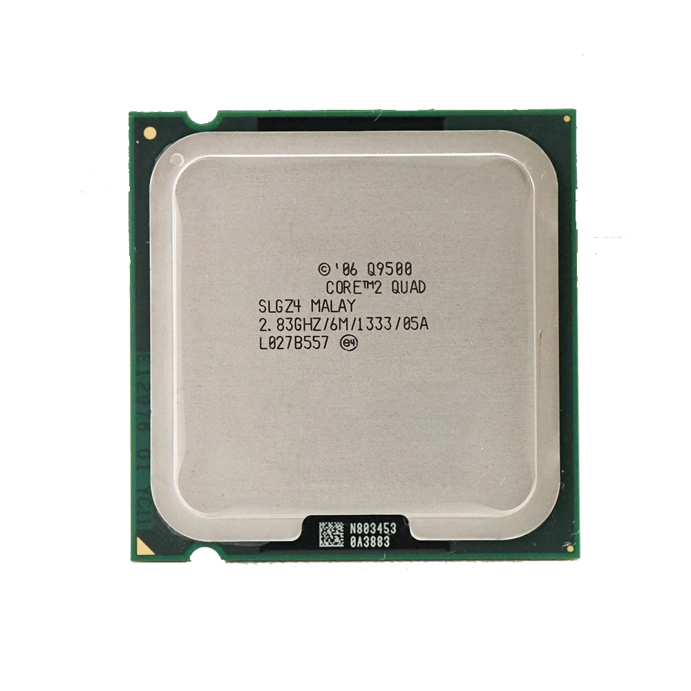 Core 2 Quad Q9500 2.8 GHz Quad-Core CPU Processor 6M 95W LGA 775 For Desktop Used, cpu processor