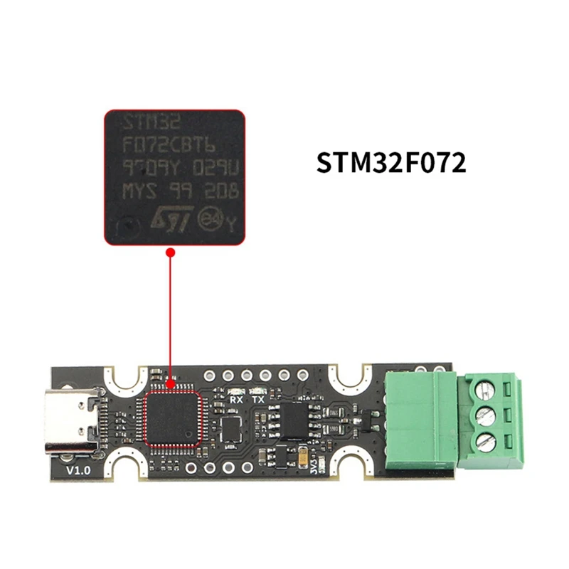 USB To CAN Adapter STM32F072 Chip Supports CAN2.0A & B for Canable / Candlelight / Klipper Firmware