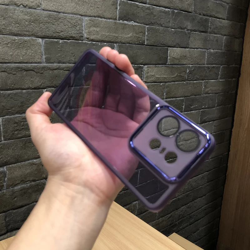 Meiyan Transparent Soft Silicone Lens Film Case