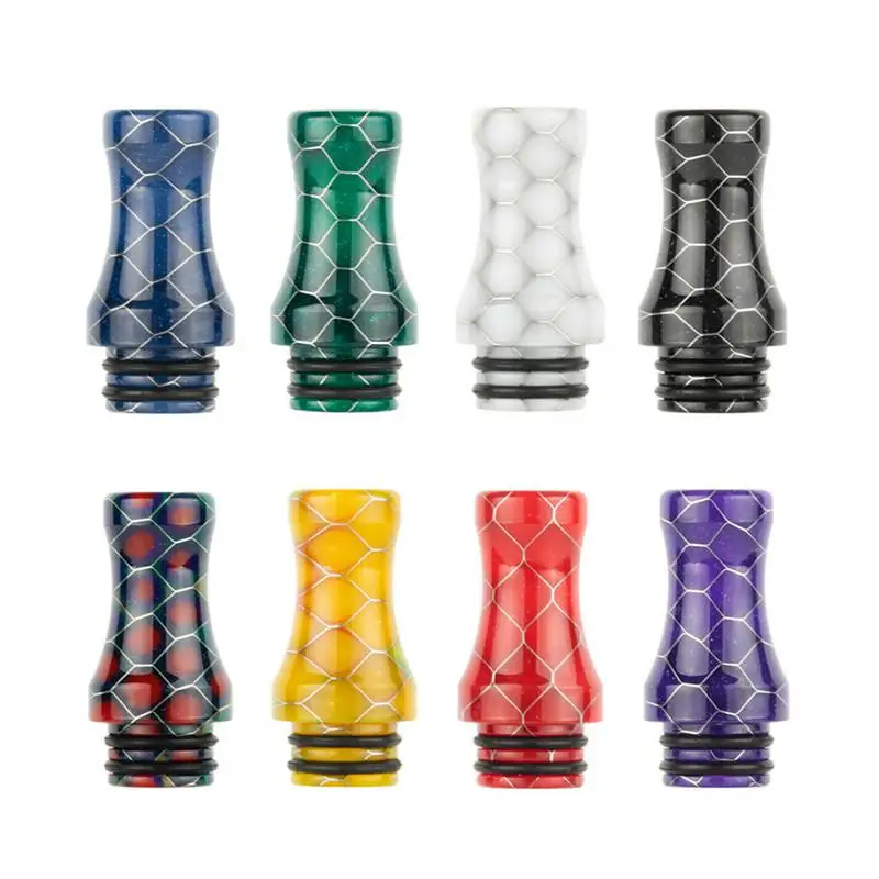 

Дрип-тип Vape 510 с длинным змеиным полимерным наконечником, сотовый Стандартный узкий мундштук с отверстием для RDA RTA атомайзера
