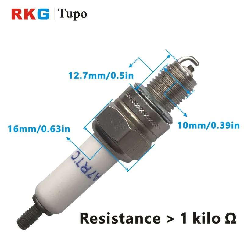 

RKG Candle Resistor Type Spark Plug For YAMAHA JOG100 JOG 100 Scooter