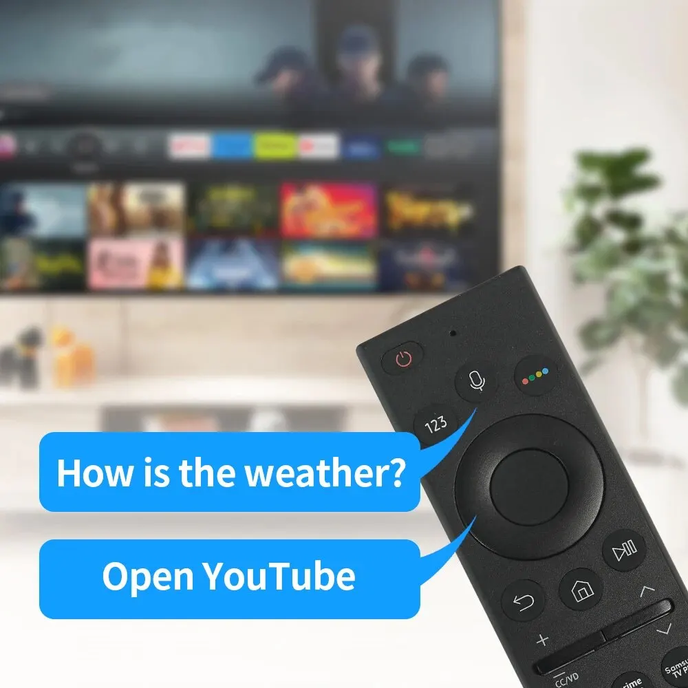 Voice Remote Control for Samsung Smart TV QLED Series
