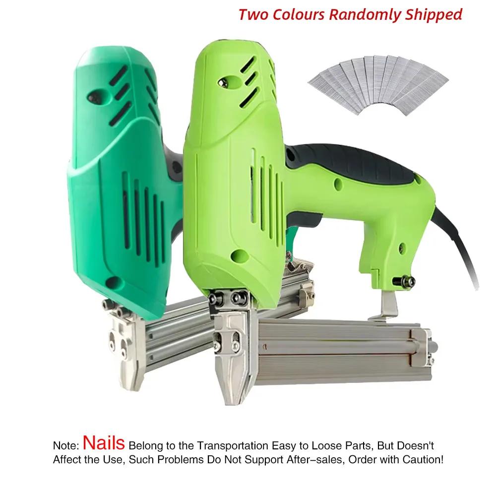 220V Electric Nail Gun Nailing Stapler Shooter Stapler Gun Woodworking Nail Accessories Pneumatic F30 Straight nail gun