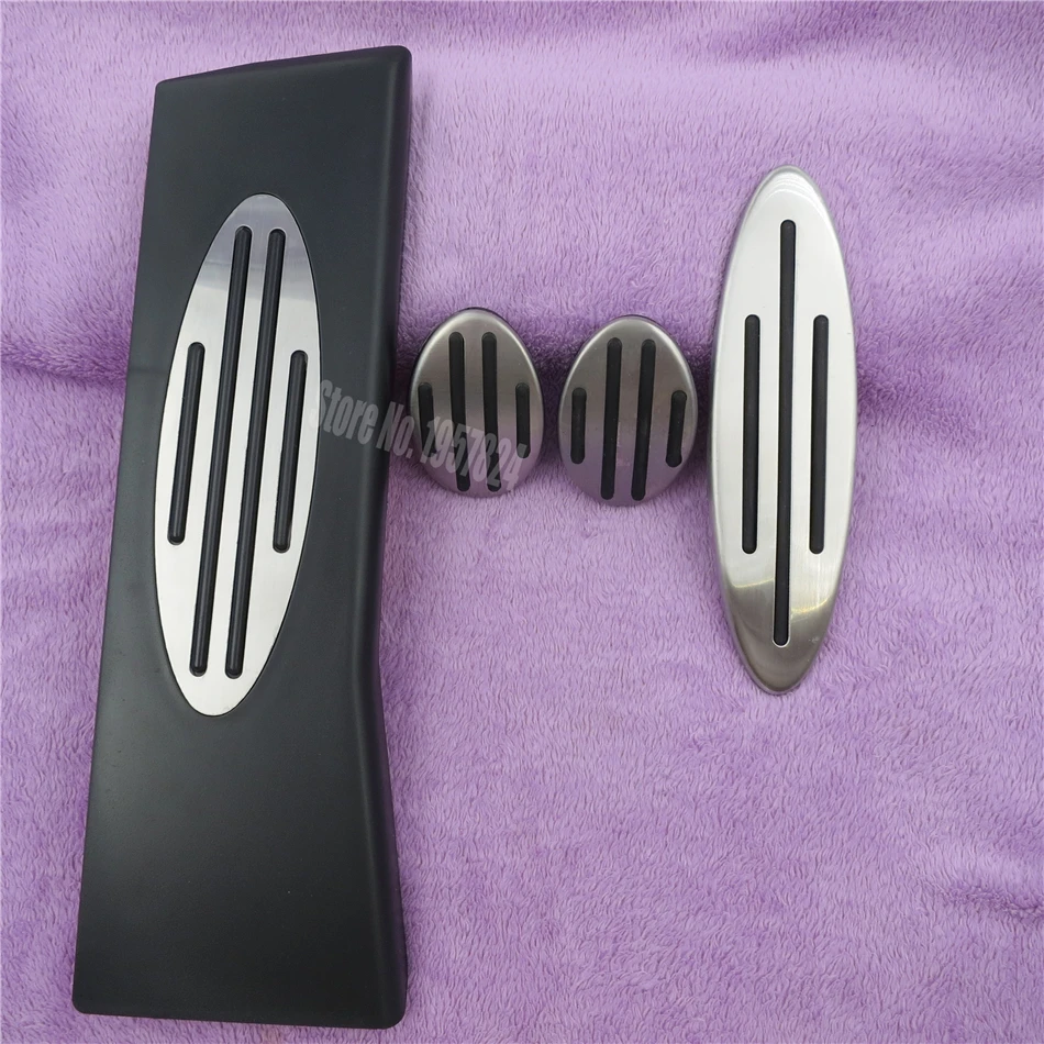 Dee Gas Fuel Brake Clutch Footrest Mt Pedal Pad For Mini Cooper One Hatch Hardtop Countryman Jcw R56 R60 R61 F54 F55 F56