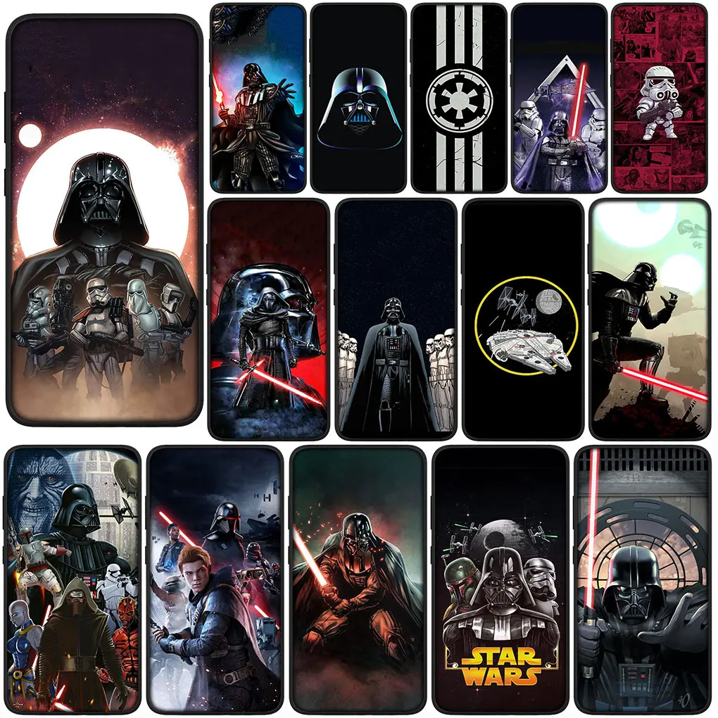 Stars W-Wars Darths Vaders Mandalorians Cover Phone Case Per Samsung Galaxy J7 Pro J6 J5 J4 Plus J2 Prime J8 A01 S7 Edge Involucro