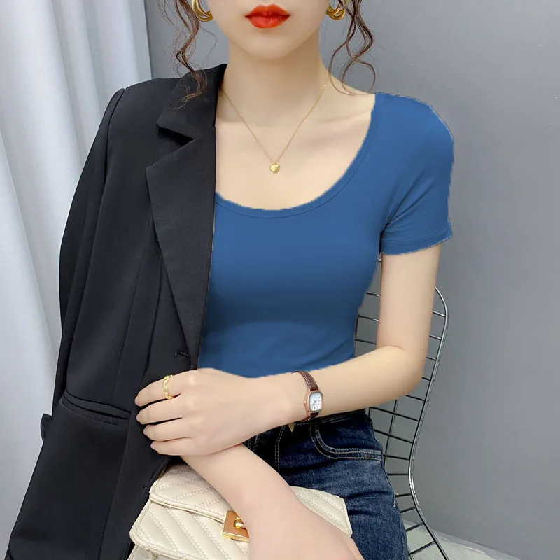 Ocean blue (short sleeves)