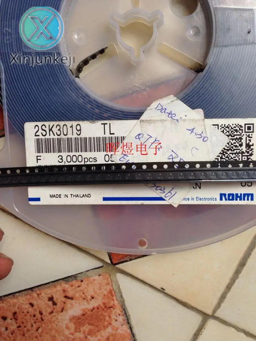 

10 шт. Оригинальный Новый 2SK3019 SOT-523 Шелковый экран KN
