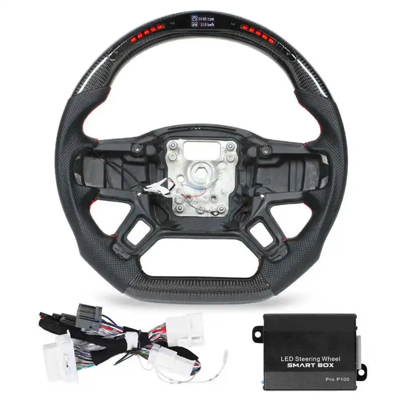 Steering Wheel Control Led Shift Lights Carbon Fiber Steering Wheel ...
