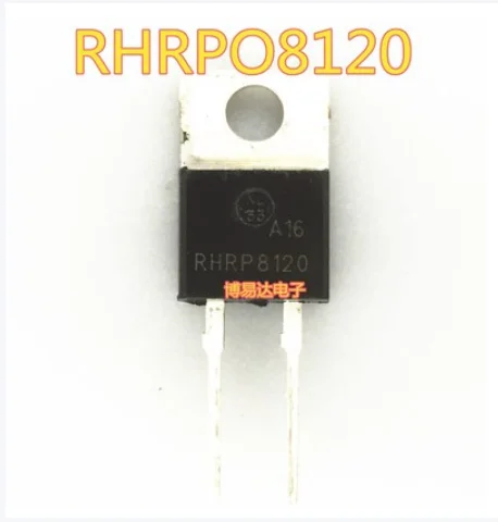 

Бесплатная доставка 50 шт. RHRP8120 8A1200V TO-220-2