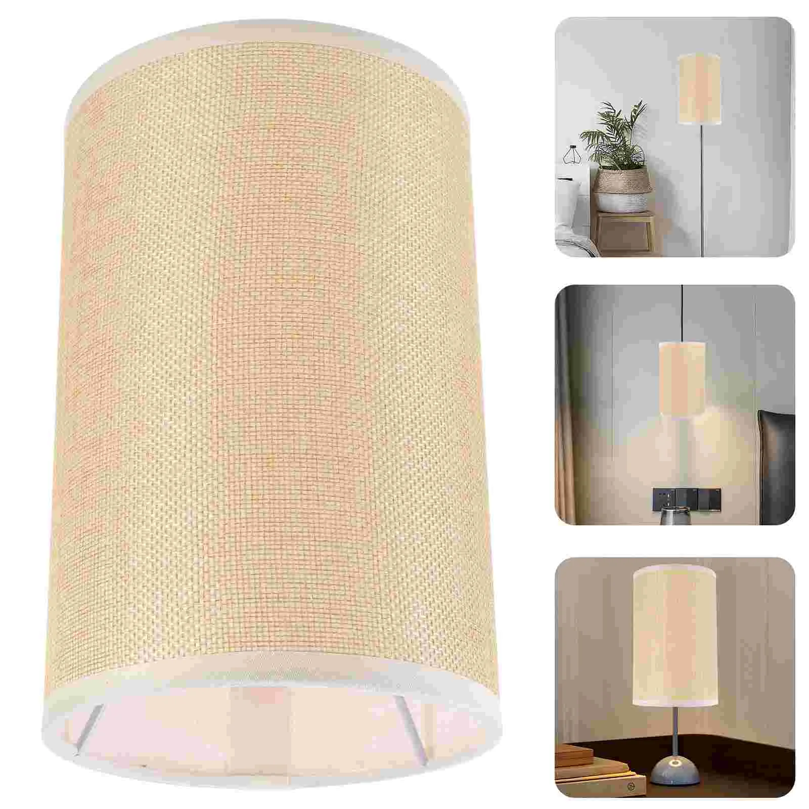 

Fabric Lampshade Replacement Bedside Table Small Light Cover for Hotel Lampshades