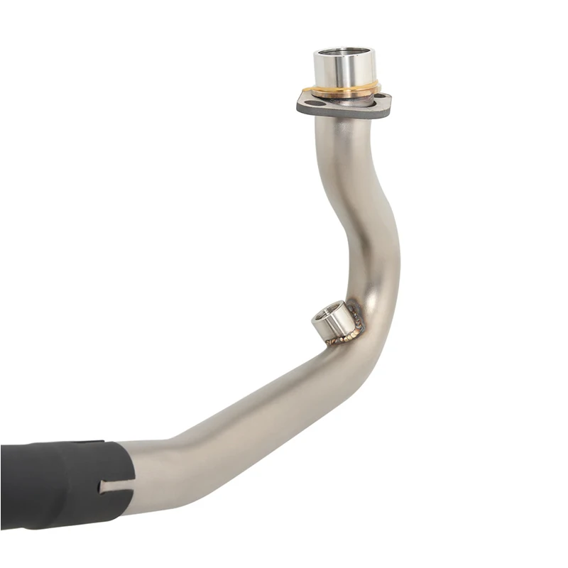 Motorcycle Full Systems Exhaust Escape Moto Modified Front Link Pipe Special Accessories Slip On For Italjet Dragster 125 200 - Image 3