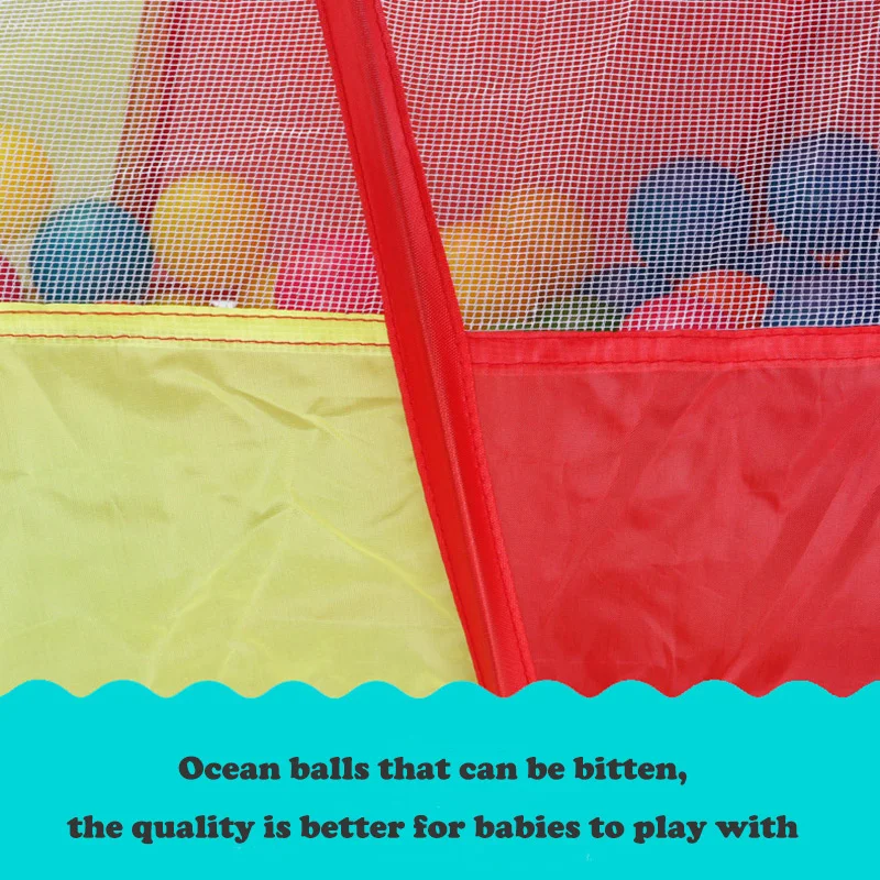 5 Pcs/lot Portable Children's Camping Tent Play House Ocean Ball Pool Pop-up Tent Kids Beach Tent Baby Crawling Tunnel Baby Tent 5