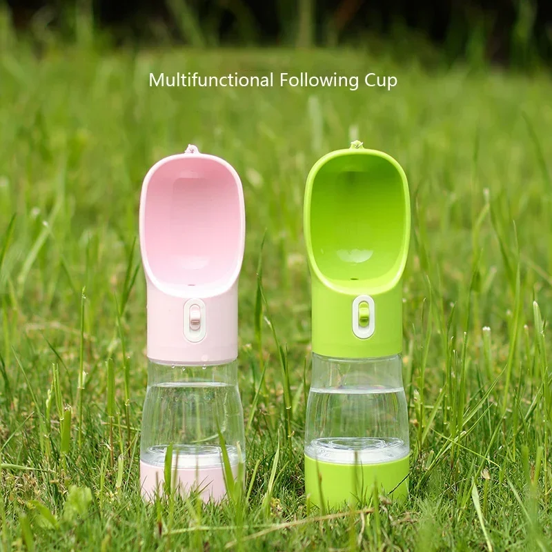 Title 15, Pet Dog Water Bottle Feeder Bowl Portable Water...