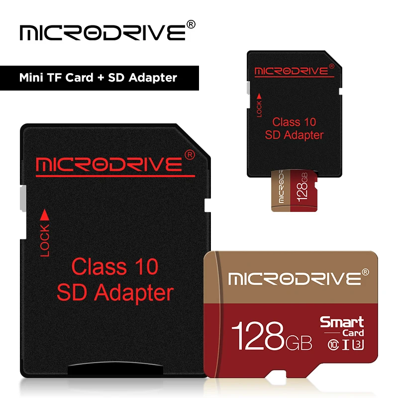 기존 마이크로 tf sd 카드 256GB 128GB 64GB 32GB TF 클래스 10 UHS-1 메모리 카드 플래시 카드 메모리 마이크로 Samrtphone PC 용