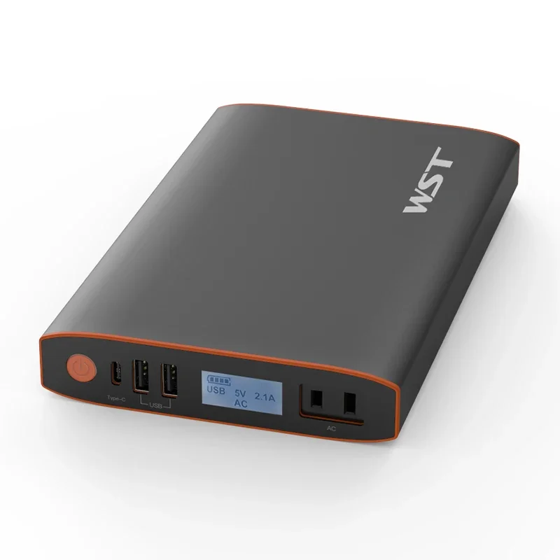 

Portable phone laptop charger with 220/110V AC outlet power bank station