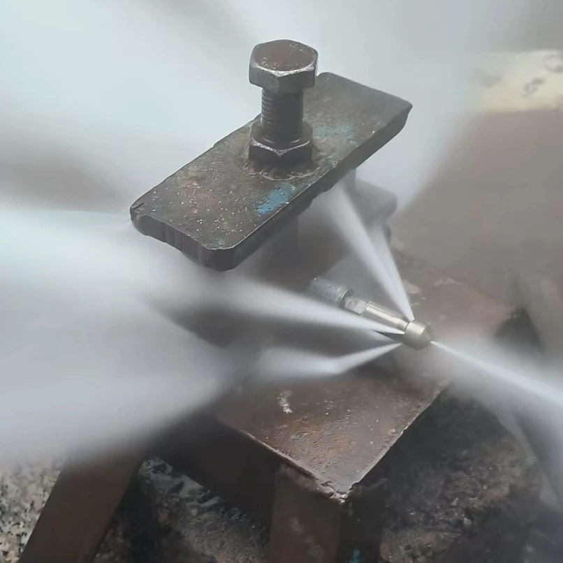 고압 워터 제팅 노즐 회전 노즐 산업용 파이프 청소