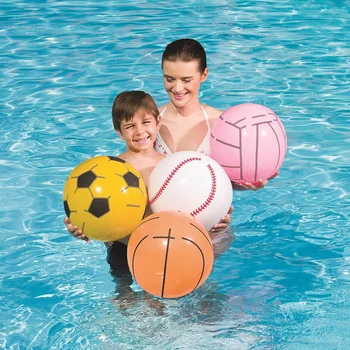 ZK30 Inflatable Water Net Mattress Parent Child Volleyball Basketball Ball Water Net Mattress Sports Games Circle Float Beach 3