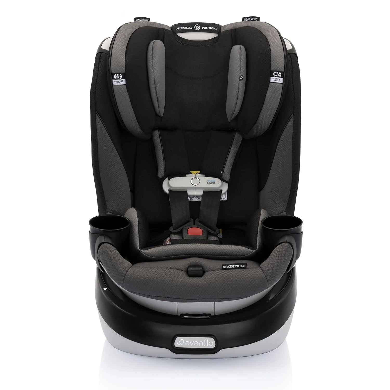 

Slim 2-in-1 Rotational Car Seat with SensorSafe (Obsidian Black)