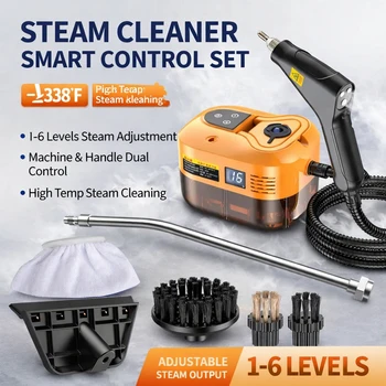 Handheld High Pressure Steam Cleaner High Temperature Household Cleaning Machine For Kitchen Car Sofa Window Tile Mirror 1