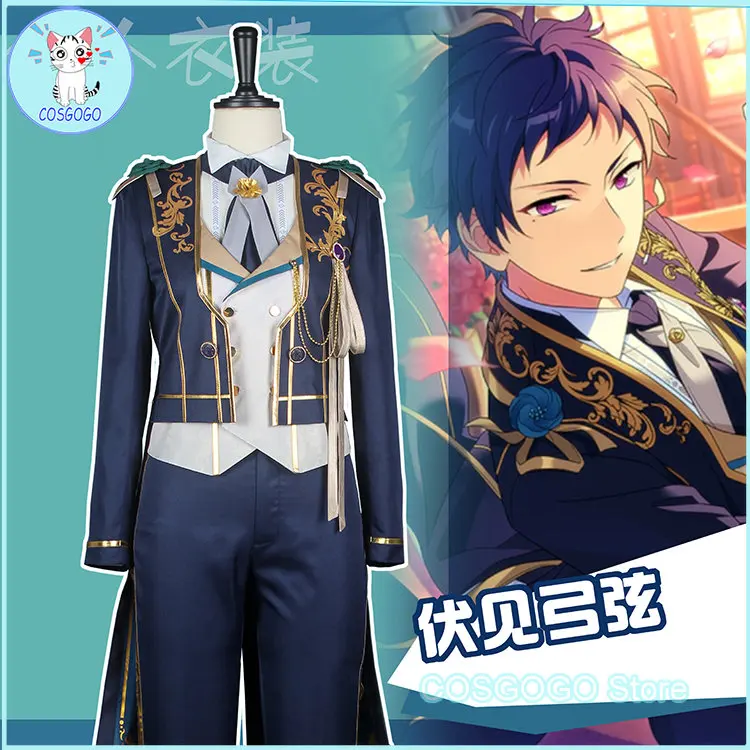 

[Customized] Game Ensemble Stars 2 Fushimi Yuzuru Personal Clothing Cosplay Costume Halloween Party Outfit Uniform