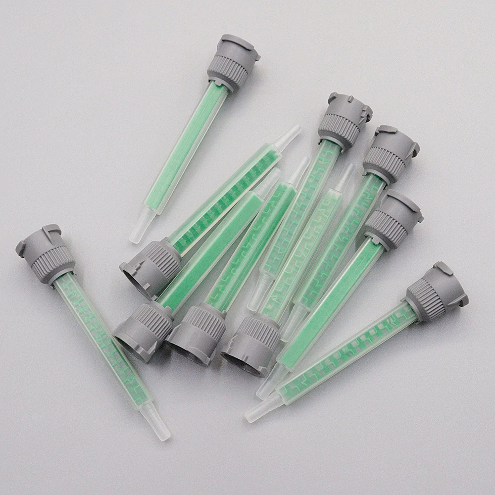 Epoxy Adhesive Static Mixing Nozzle for AB Glue Guns (1:1 Ratio) – Pack of 10/20/50 Pieces