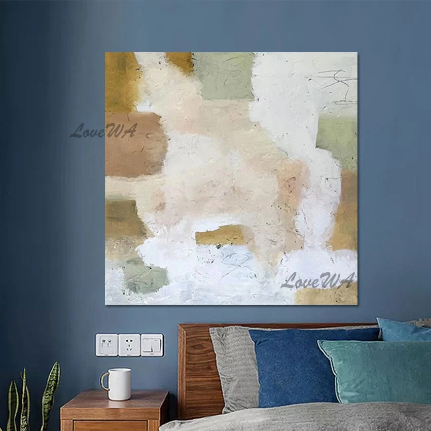 

Acrylic Artwork Pop Art Painting Abstract 3d Pictures Without Framed Restaurant Wall Decoration Handmade Paintings Canvas Roll