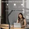 Double Head LED Desk Lamps Stepless Dimmable Led Computer Monitor Light USB Table Lamp for Office Study Reading Lighting Fixture 2