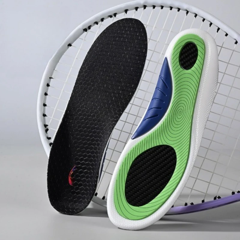 High-Performance Carbon Fiber Sport Insoles with Arch Support and Breathable, Antibacterial Comfort