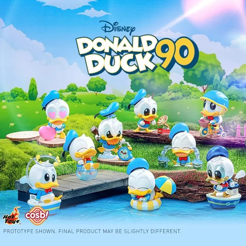 

Официальные популярные игрушки Disney Дональд Дак 90th COSBI фигурки глухая коробка эксклюзивные коллекционные подарки на день рождения