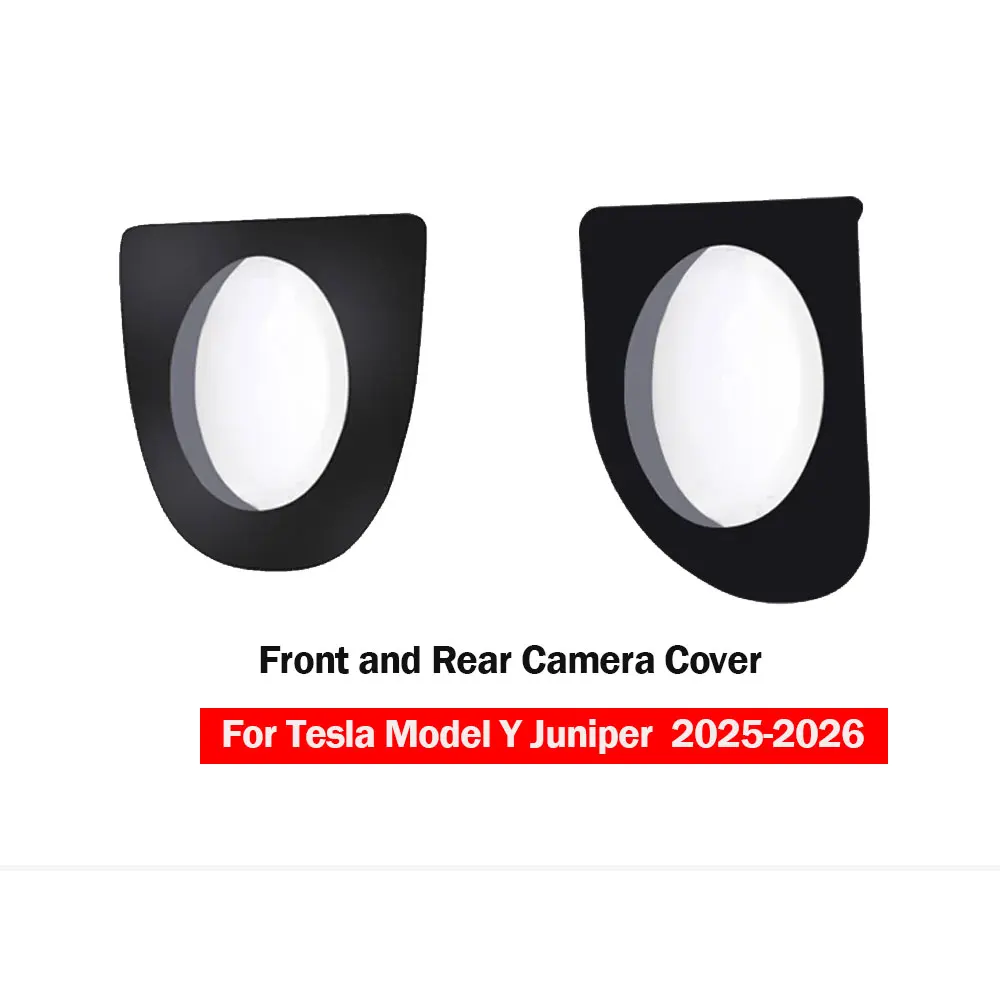 Protecteur d'objectif de caméra avant et arrière, couvercle de protection résistant aux rayures et aux taches, accessoires de voiture pour Tesla Model Y Juniper 2025