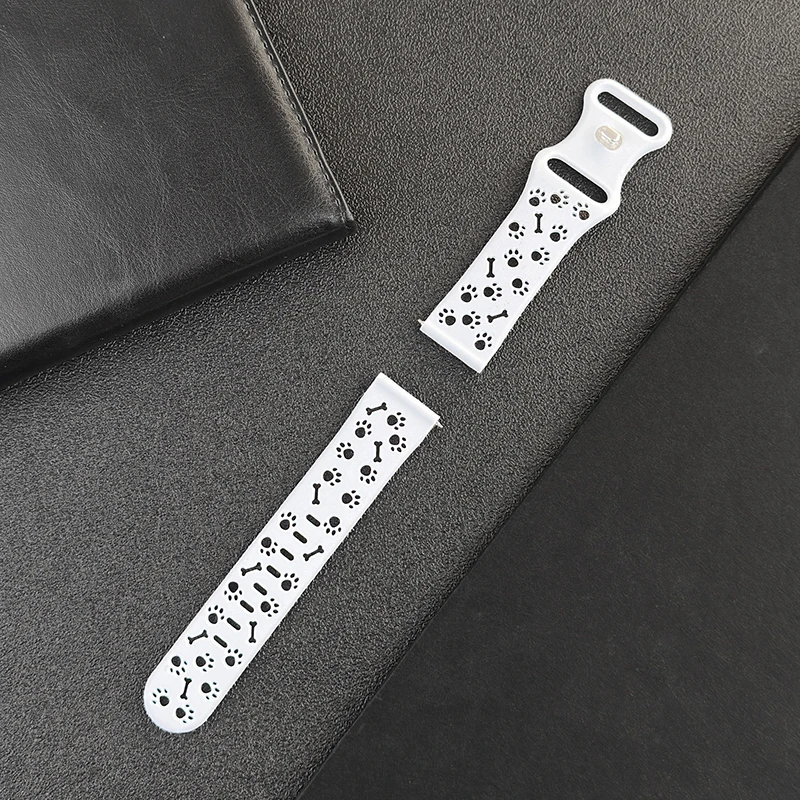 Versatile Silicone Watch Strap - Premium Adjustable Band in Multiple Widths