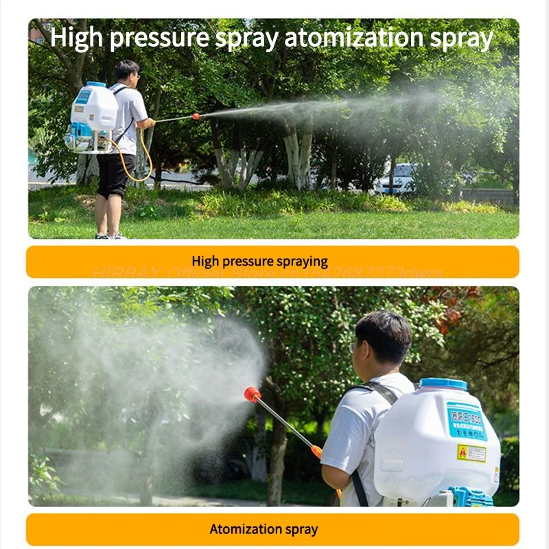 Backpack Four-stroke Agricultural High-pressure Sprayer Gasoline Sprayer Garden Forest Disinfection Agricultural Power