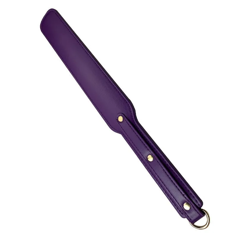 45CM PU Leather Paddle,Deluxe Riding Crop PU Leather Horse whips，Punk Rivet Bat Paddle 2