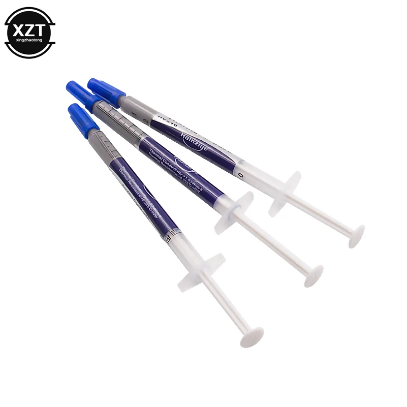 Thermal Grease Silicone Heat Sink Paste CPU Cooler Heatsink 10pcs/lot 1g Grey Silver 10% Silver Included Compound PC