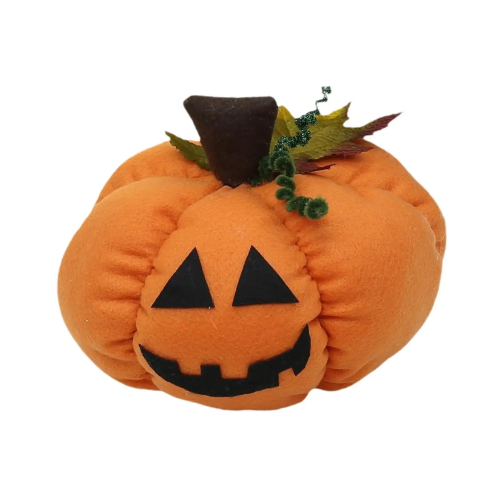 Halloween Pumpkin Ornament Home Decor Fall Harvest Thanksgiving Evil Pumpkins Statue Desk Collectibles Fall Simulated Pumpkin