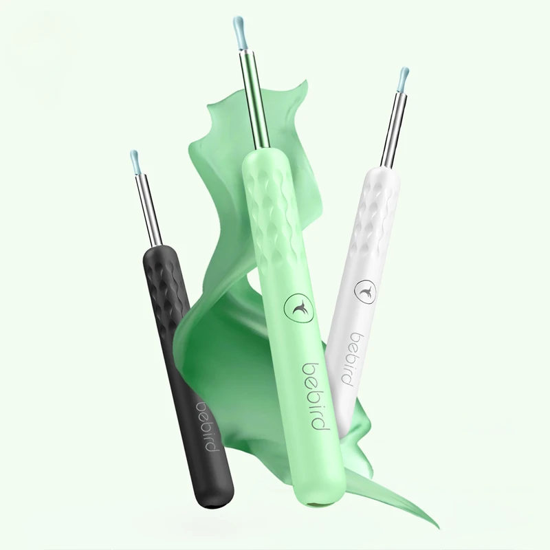 

Умная визуальная эргономичная ложка для ушей, светящийся HD эндоскоп, инструменты для сбора ушей, подключение к приложению, пыленепроницаемый, противотуманный