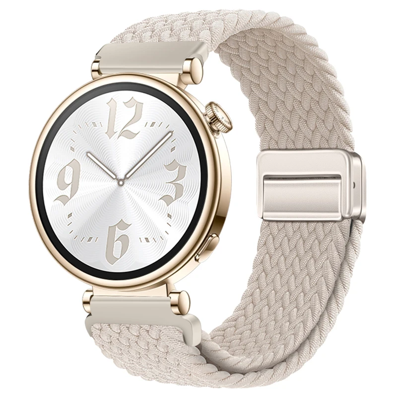 18mm Braided Magnetic Smartwatch Strap Bracelet Wristband