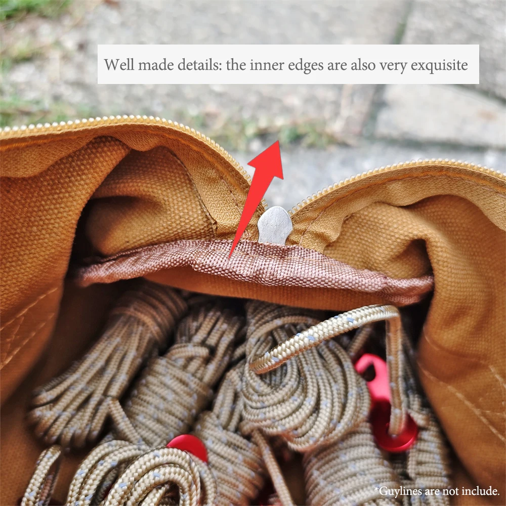 Thickened Canvas Camping Tool Bag 5