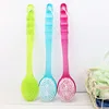1pc Back Body Bath Shower Cleaning Brushes Bath Brush Long Handle Exfoliating Scrub Skin Massager Exfoliation Bathroom Brush 3