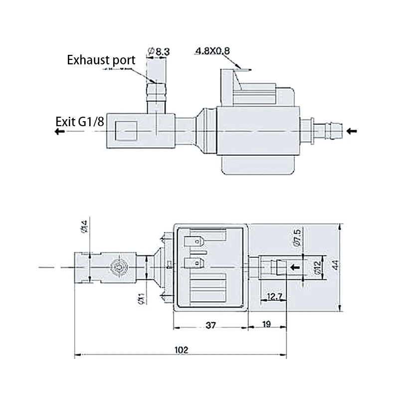 Electromagnetic Solenoid Pump 220v